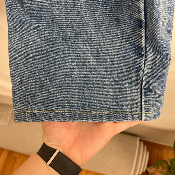 Diamond Gusset Mens Jeans Blue Denim Five Pocket USA Made 37x32 DMR 104A - Picture 9 of 15